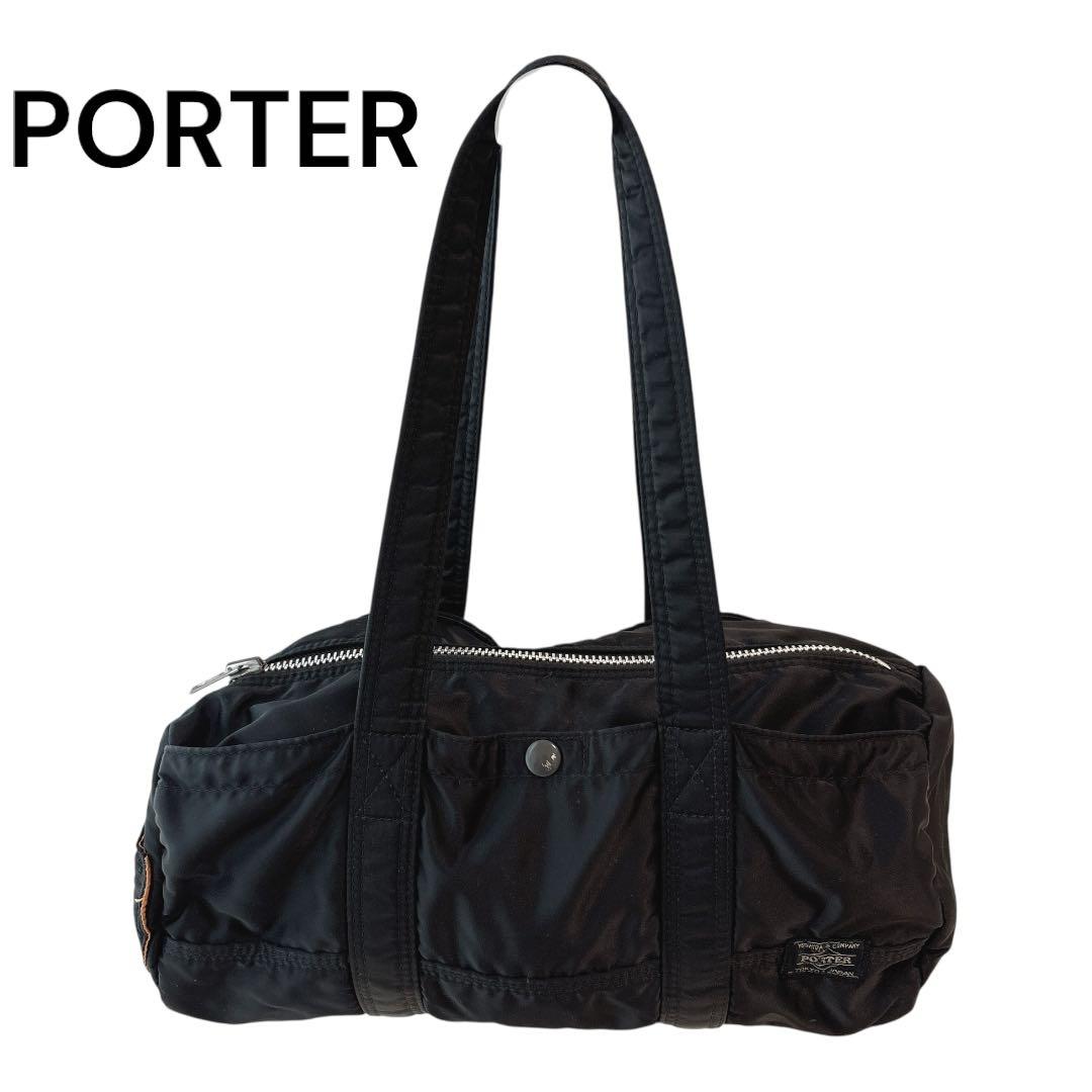 PORTER/ポーター TANKER/タンカー ミニボストンバッグ 吉田カバン黒