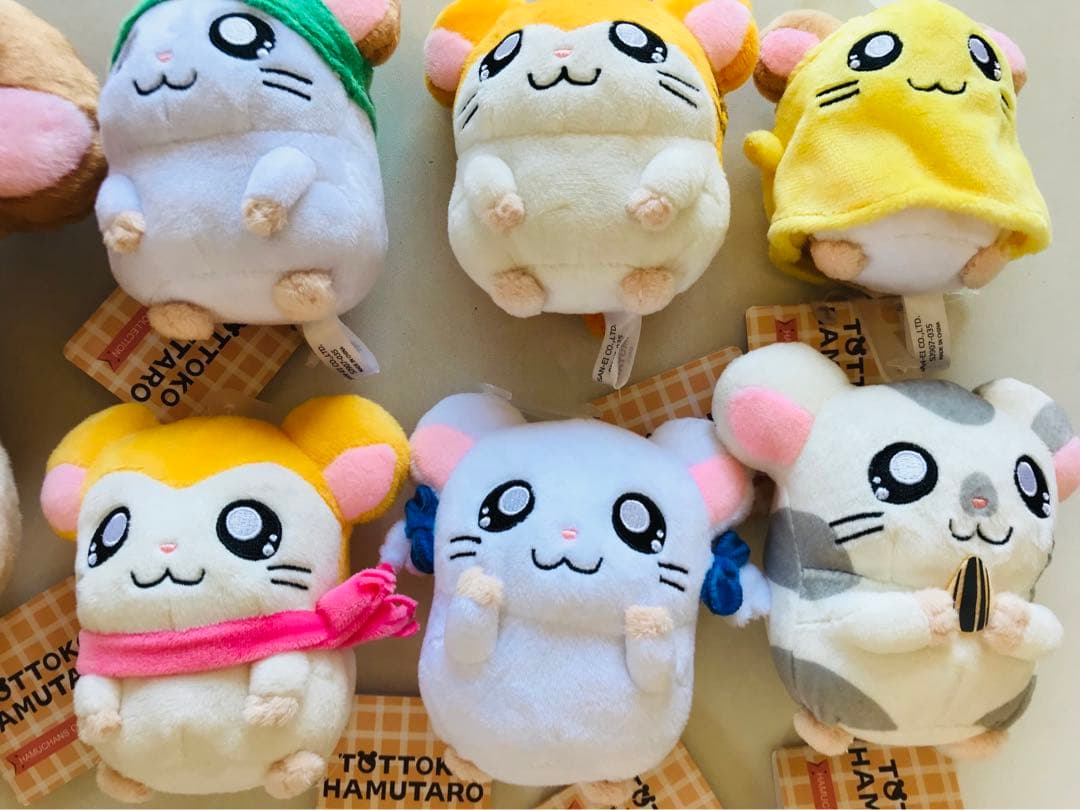 ハム太郎　とっとこハム太郎　ぬいぐるみ　　8点セット　新品　未使用　マスコット