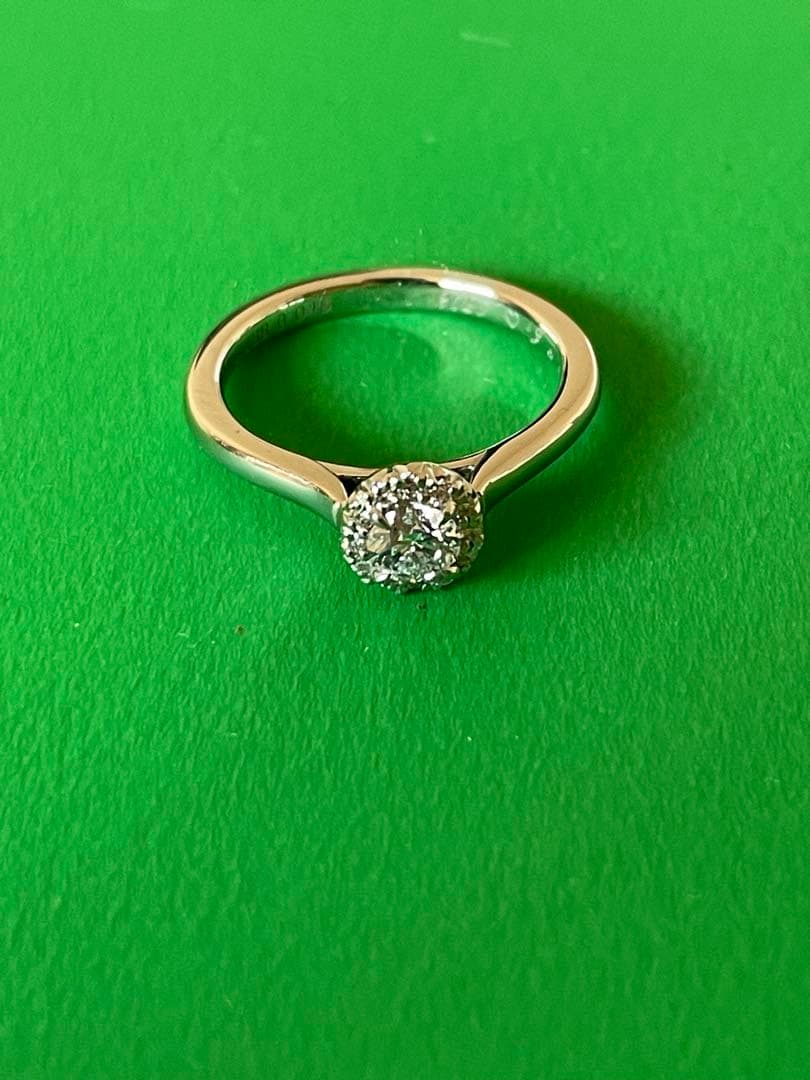 銀座ダイヤモンドシライシリング　4℃ペアリング　4点セット