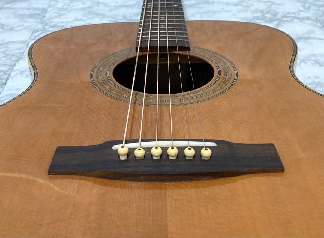 オール単板 良品】Aria アコースティックギター ARIA-505N