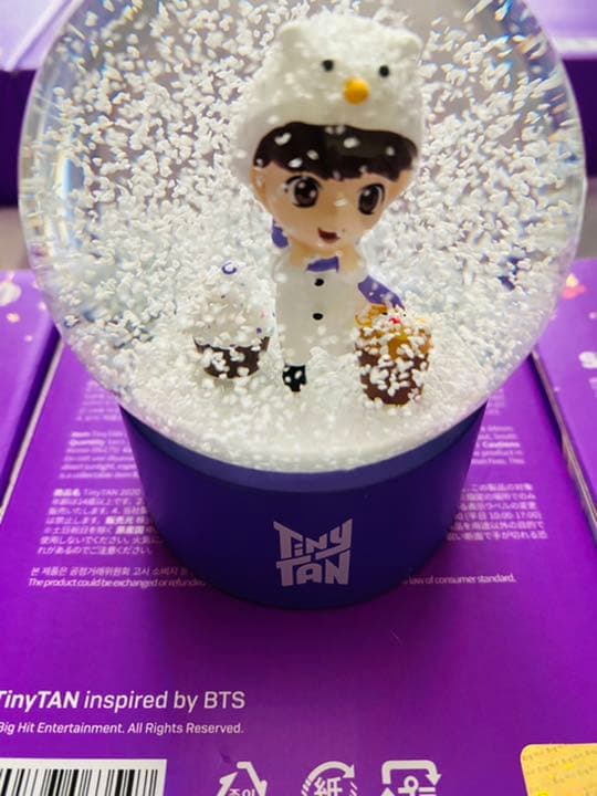 BTS TinyTAN スノーボール POPUP公式 全員