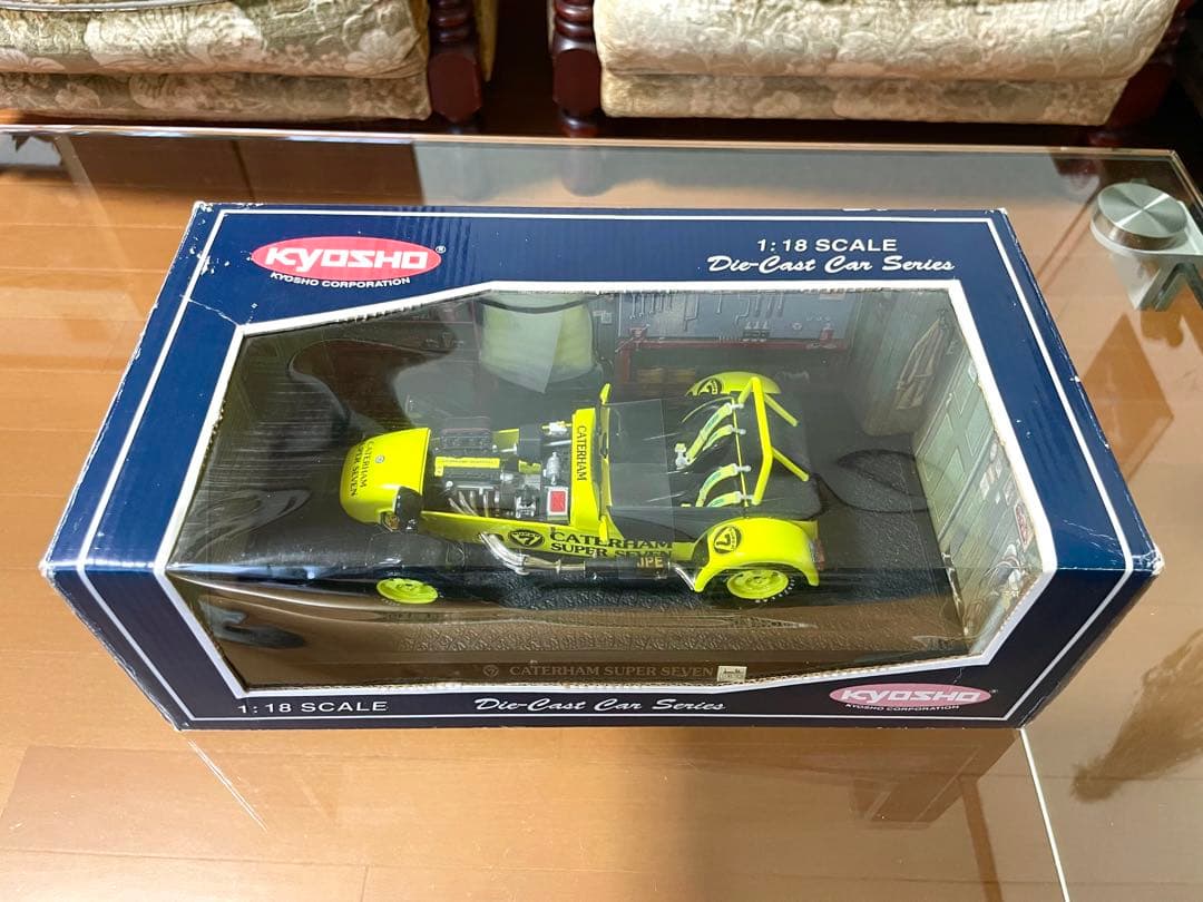 価格変更1/18 京商 ケーターハム スーパーセブン JPE 未展示品