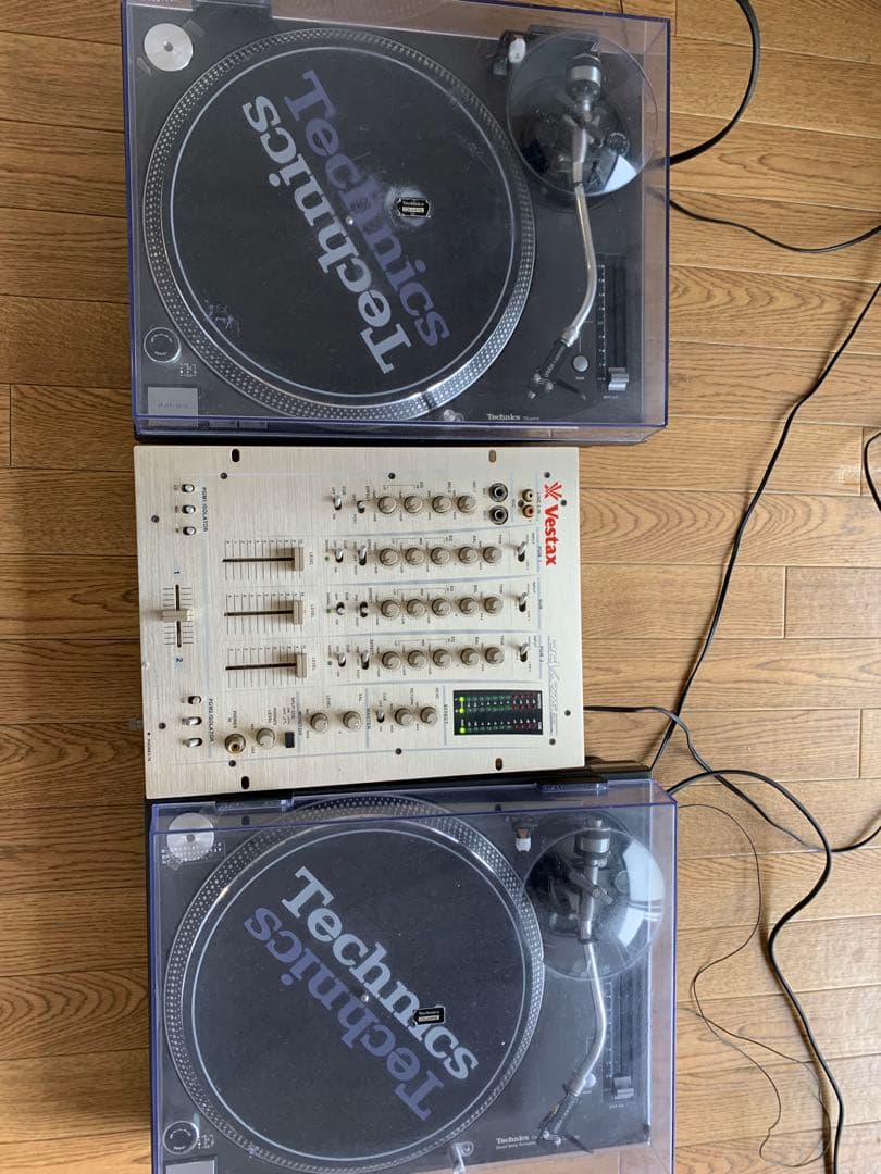 Technics SL-1200MK3DターンテーブルVestaxミキサーセット Technics SL-1200MK3DターンテーブルVestaxミキサーセット