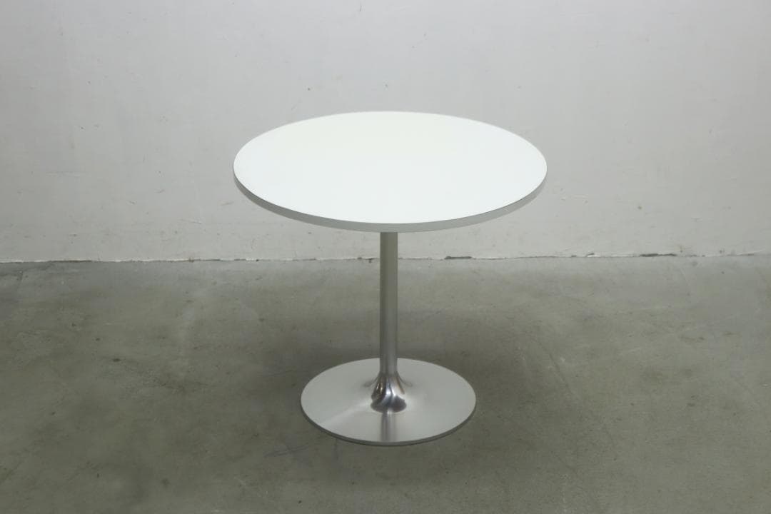 ヴィンテージ ラウンド カフェテーブル ダイニング サイドテーブル 円型 2