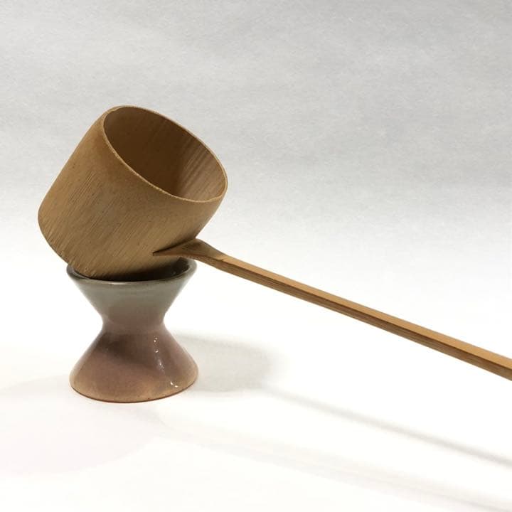 茶道具】萩 千切 蓋置 15代坂倉新兵衛 R-0460 お4