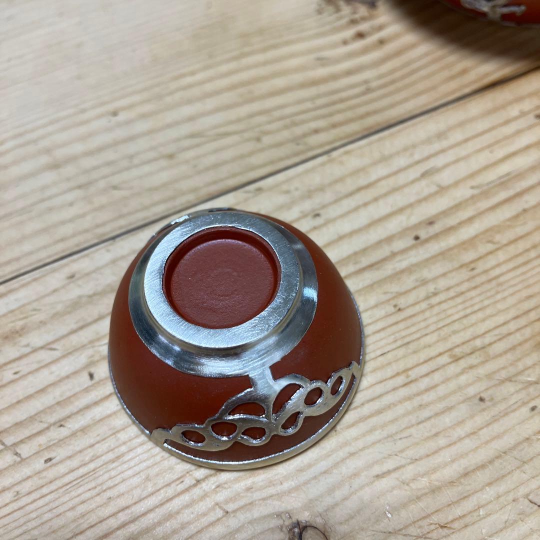 中国美術 紫粘土茶壺（急須の意）ピューター鋳 - メルカリ