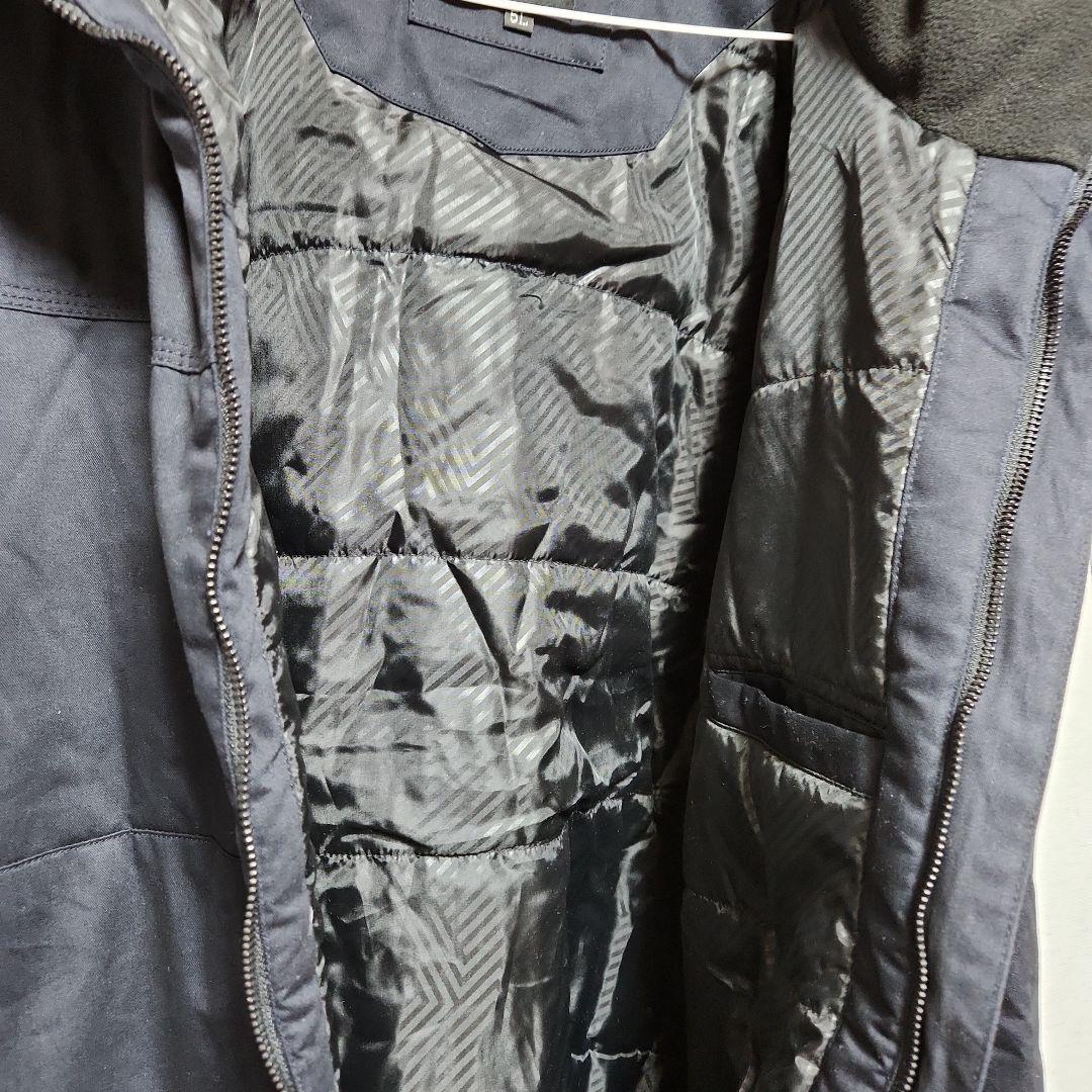 未使用　5120 ライトウォームオーバーオール 5L　大きい　耐撥水　ネイビー