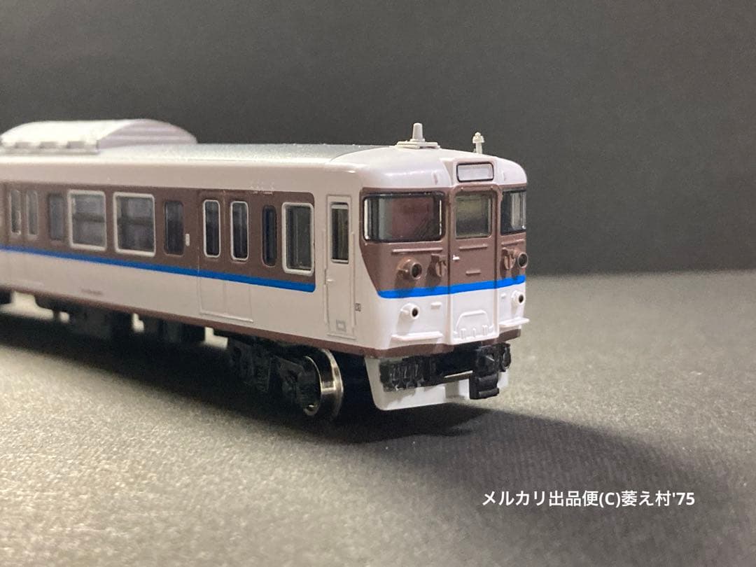 特製加工品グリーンマックス JR115系2000番台 40N広島更新色床下黒仕様