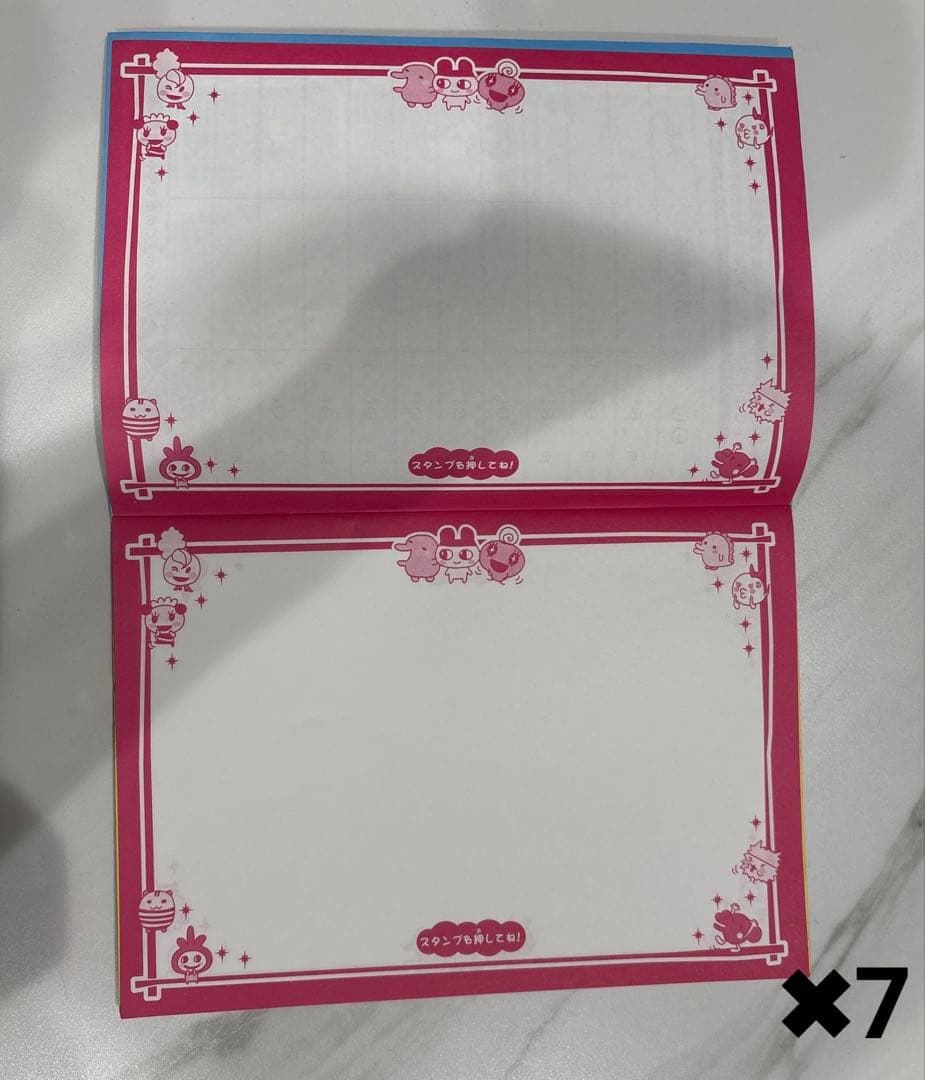 【当時物レア】平成レトロ たまごっち スタンプ３種ごっちのーと