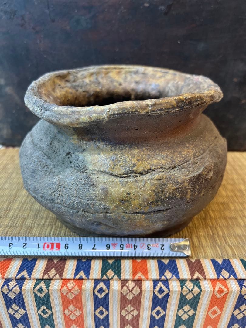 珍品］常滑焼、花瓶か水指、自然柚、江戸期 送料込み 2025年最新】