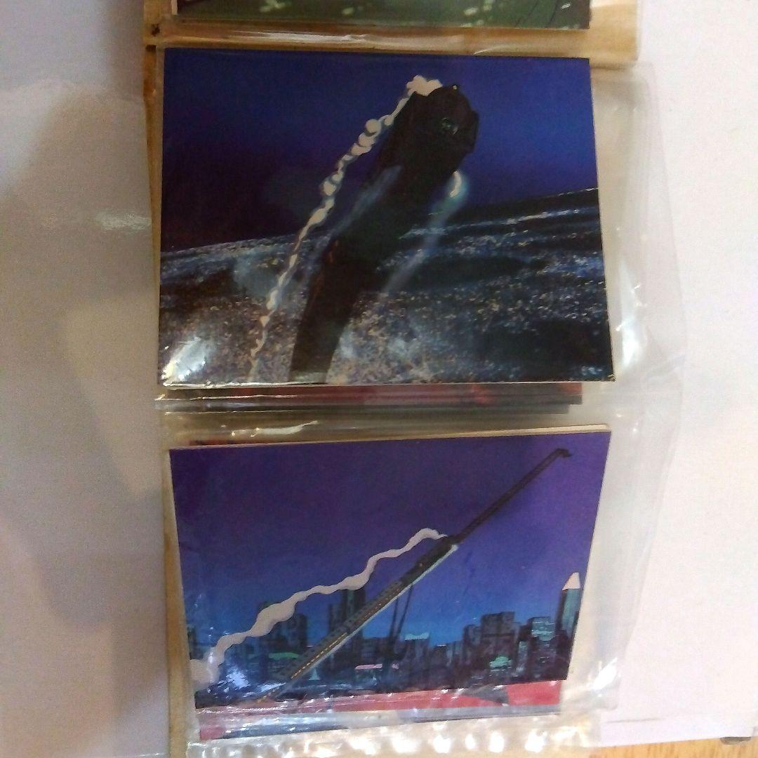 昭和レトロ　旧家倉庫蔵出し　激レア50年前の銀河鉄道999美品カードアルバム付き