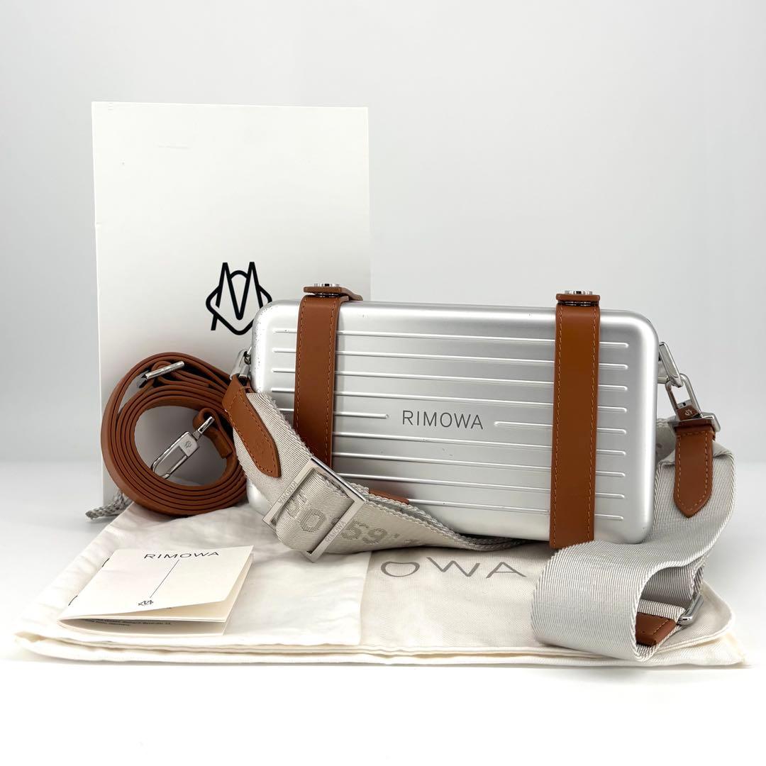 RIMOWA リモワ クロスボディバッグ ショルダー シルバー