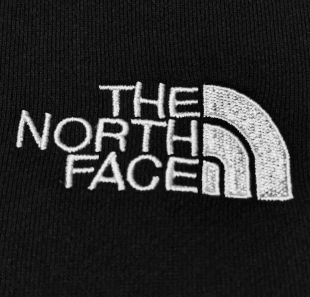 『美品』THE NORTH FACE 黒ジップパーカーL