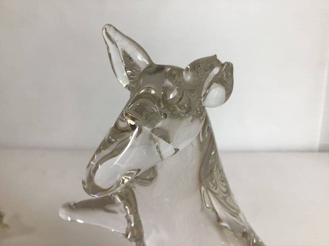 Y945 MultiGlass 5点 ガラス 置物 動物/天使 現状品 - メルカリ