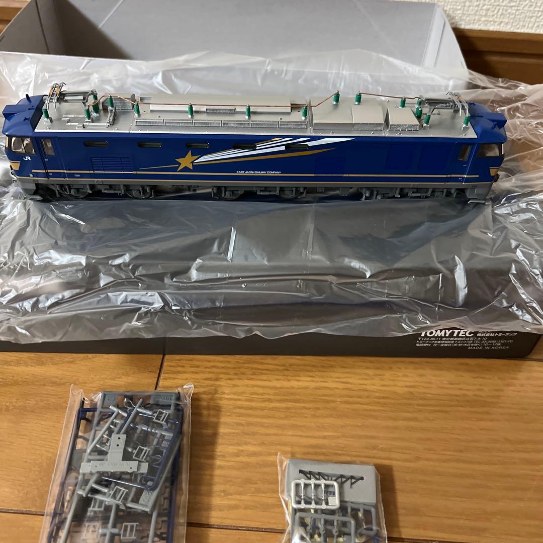メ*6様 TOMIX HO-140 JR EF510-500 北斗星色　ジャンク