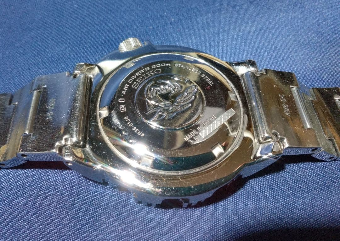 ち*ー様 美品 セイコーダイバー オレンジモンスター　シャークトゥース 1部難あ