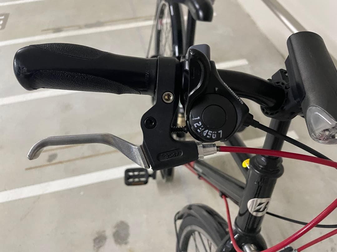 BRIDGESTONE SHLEIN シュライン 24インチ ブラック 7段変速 24型 子供