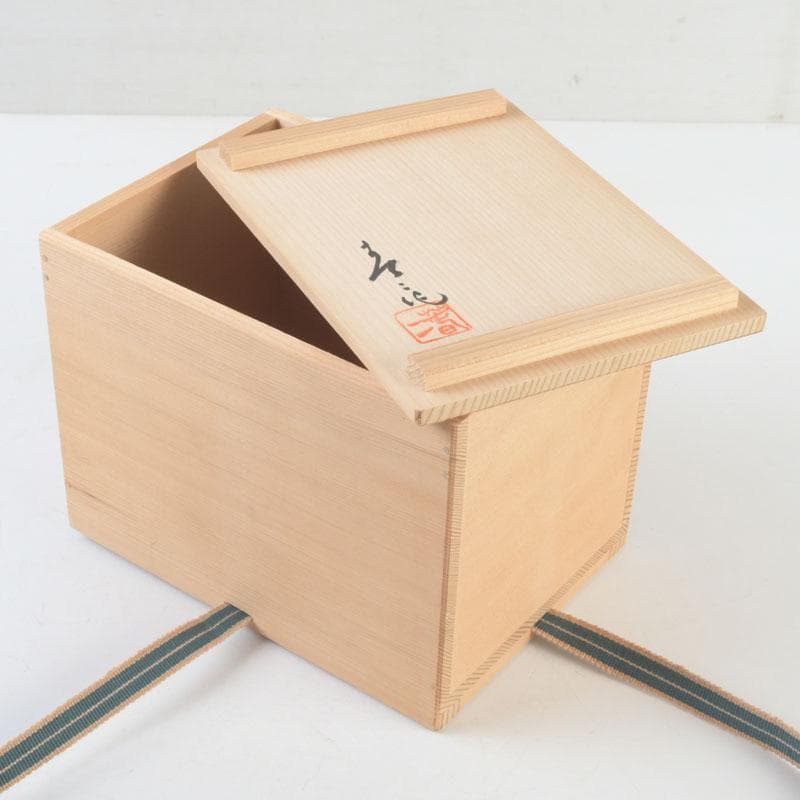 茶道具 御深井焼 南山窯 田沼春ニ作 染付 汲出茶碗 五客