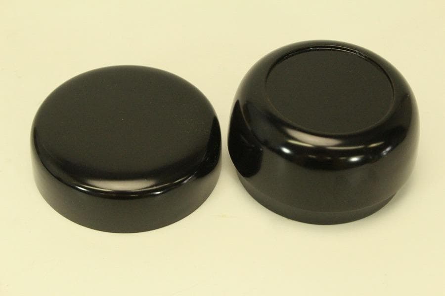 茶道具 黒楽茶碗 小服 真塗棗 茶箱用 二件 美品(