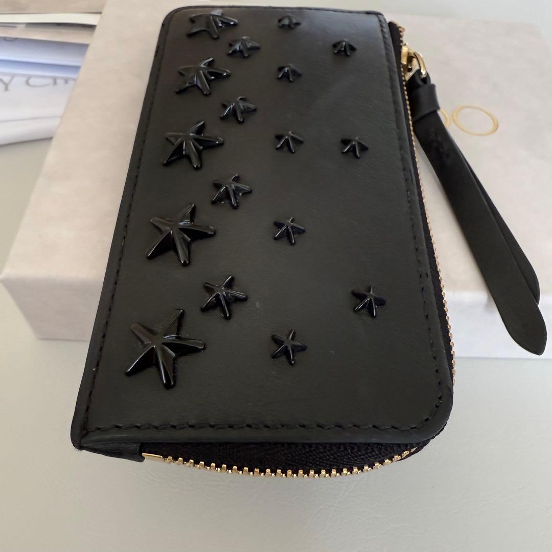 【美品】ジミーチュウ LISE-Z カードケース フラグメントケース 黒