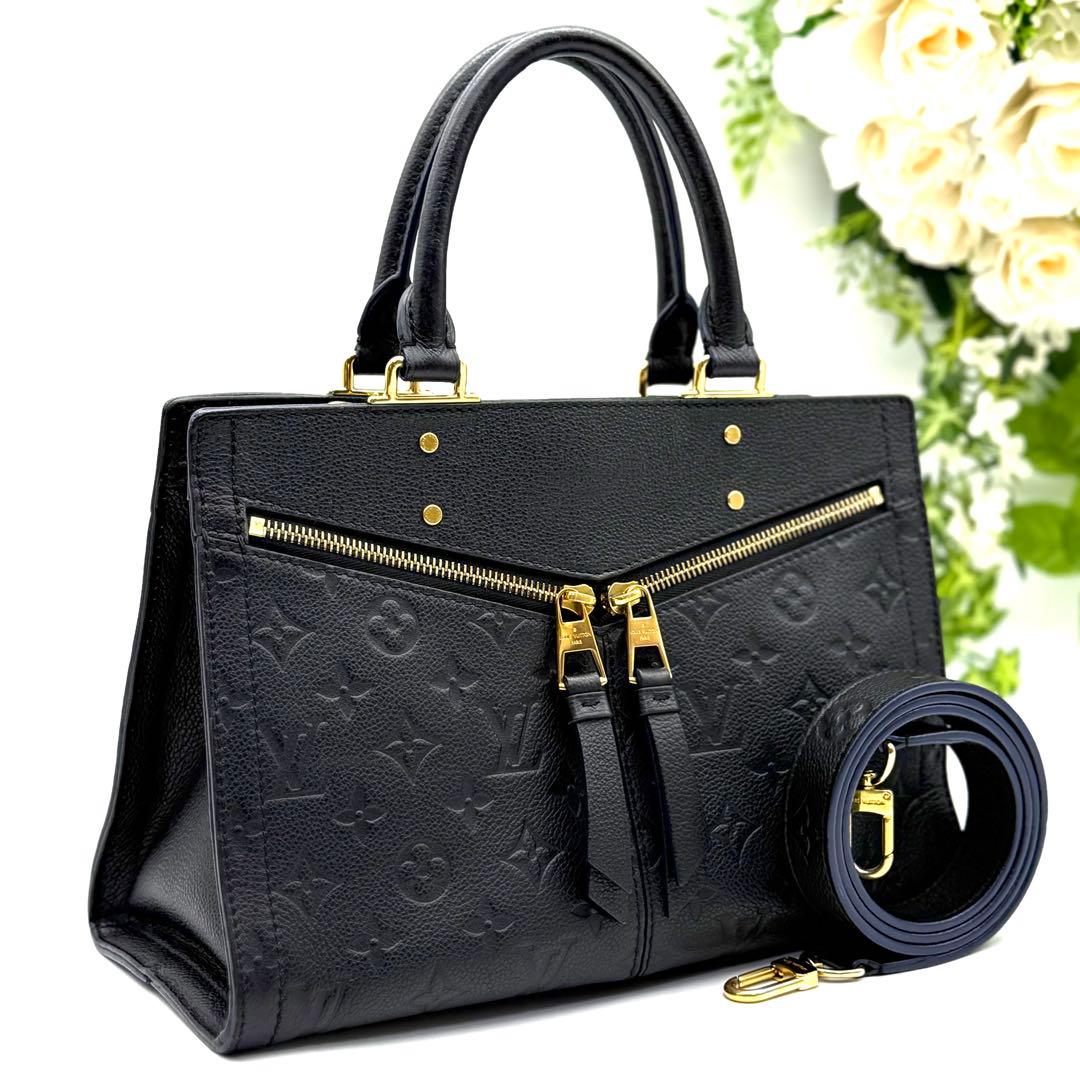 ルイヴィトン モノグラム アンプラント スリーPM ブラック　2way P48