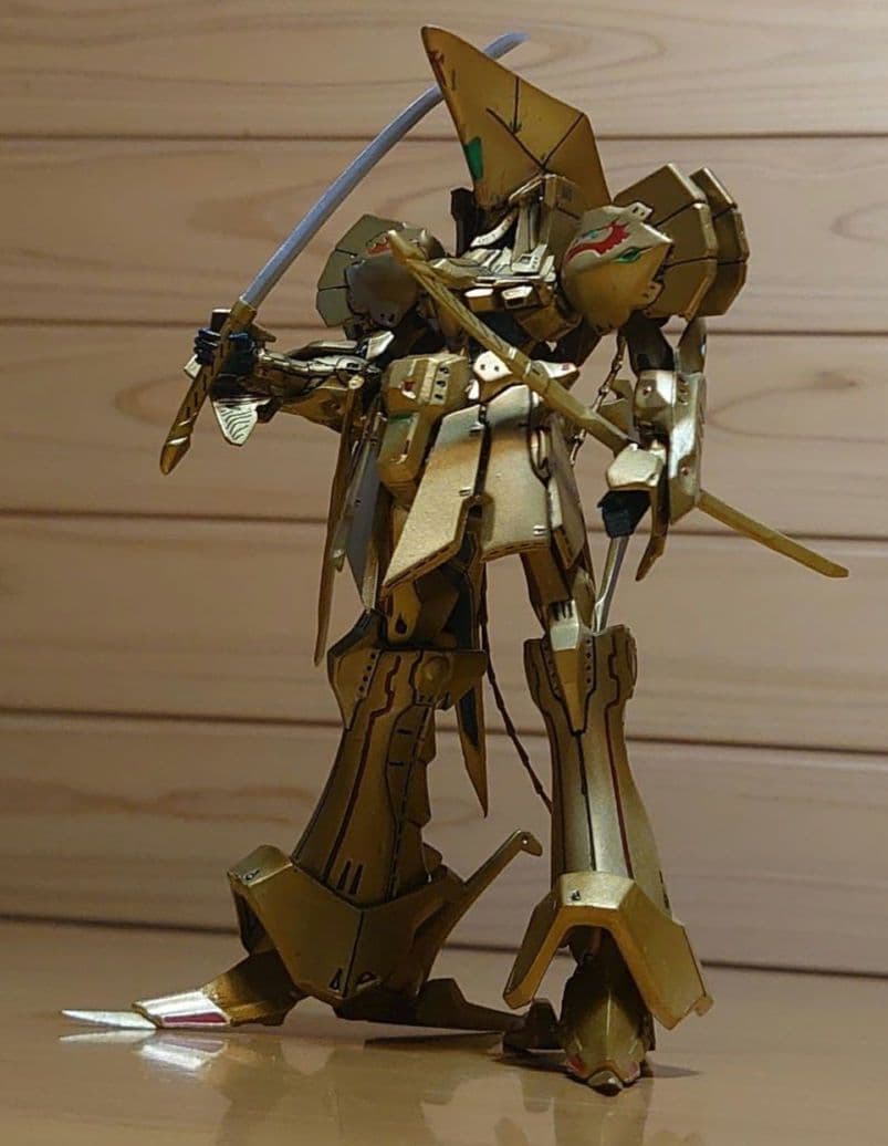 海洋堂ナイトオブゴールドKNIGHT OF GOLD 中古品 ファイブスター物語