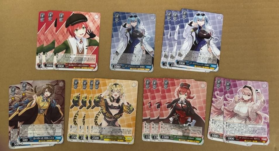 ヴァイスシュバルツ　あおぎり高校　4枝4門　デッキ