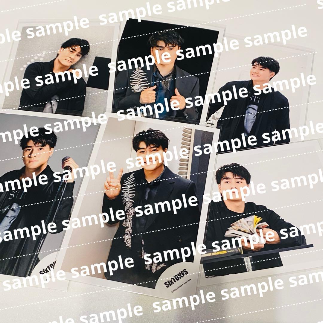 声 SixTONES 公式写真 ジェシー 京本大我 松村北斗 髙地優吾 田中樹