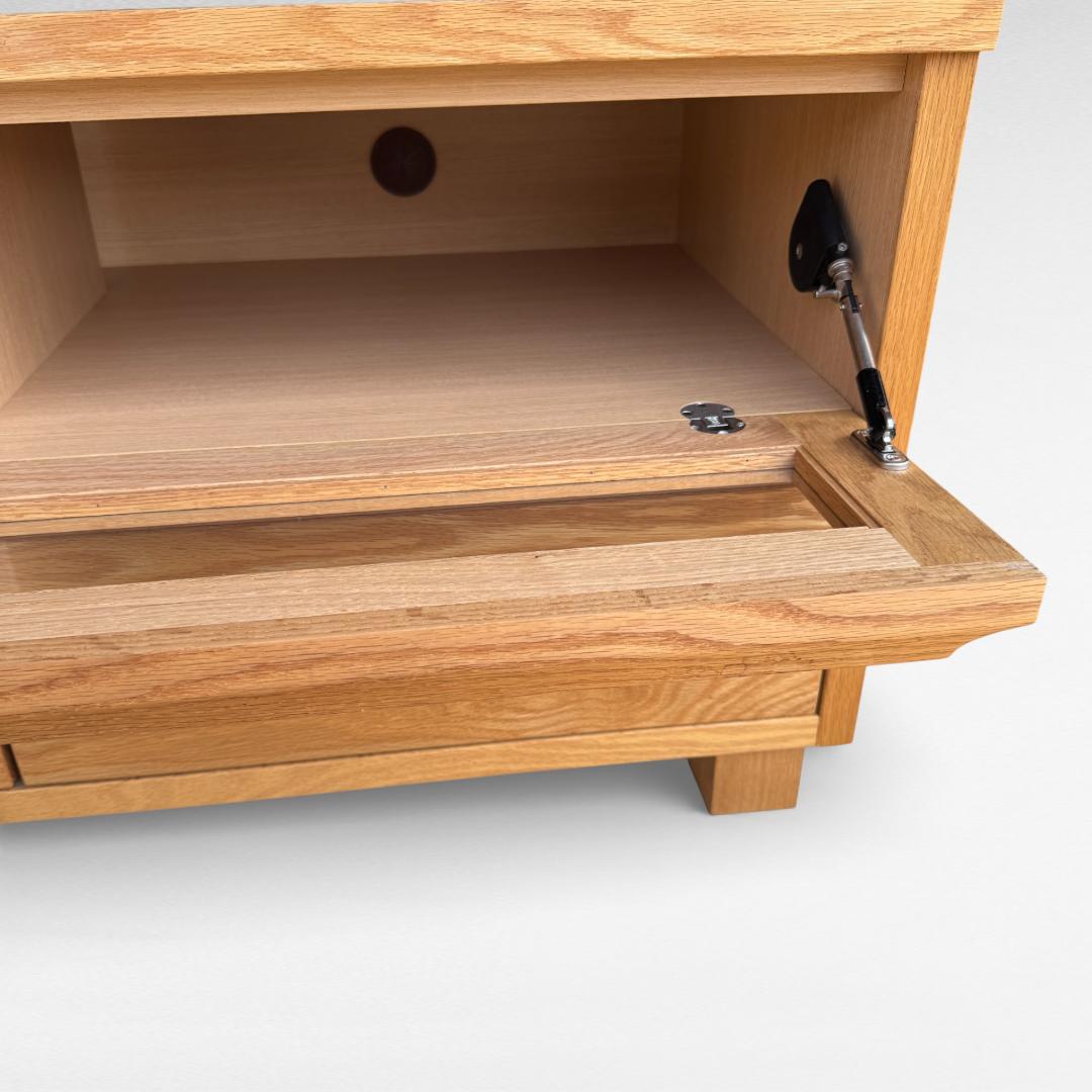 大川家具 アンリ 104TVボード レッドオーク材 日本製