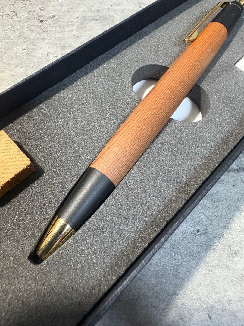 野原工芸ボールペン スリム ｛イチイ｝