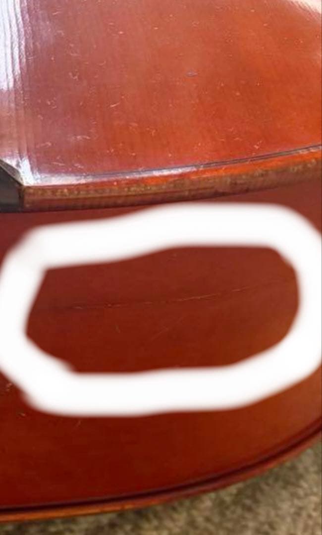 Y6489 SUZUKI No.72 1/2 チェロ スズキ 【ケース付き】