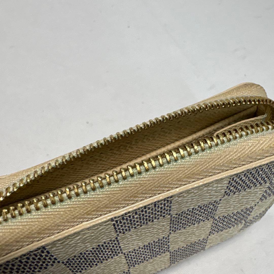 LOUIS VUITTON ルイヴィトン ダミエアズール ジッピーパース