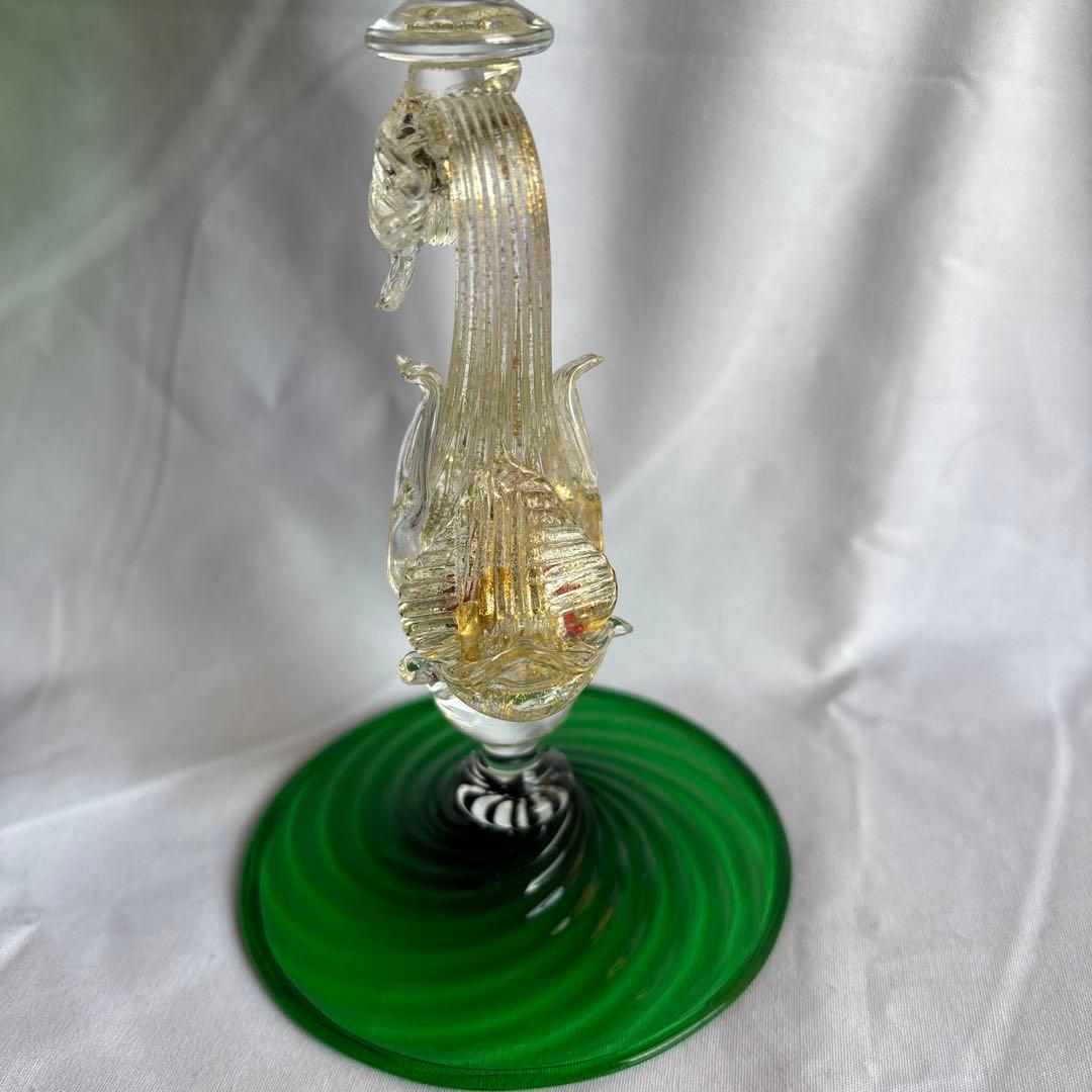 ベネチアグラス ドルフィン グリーン