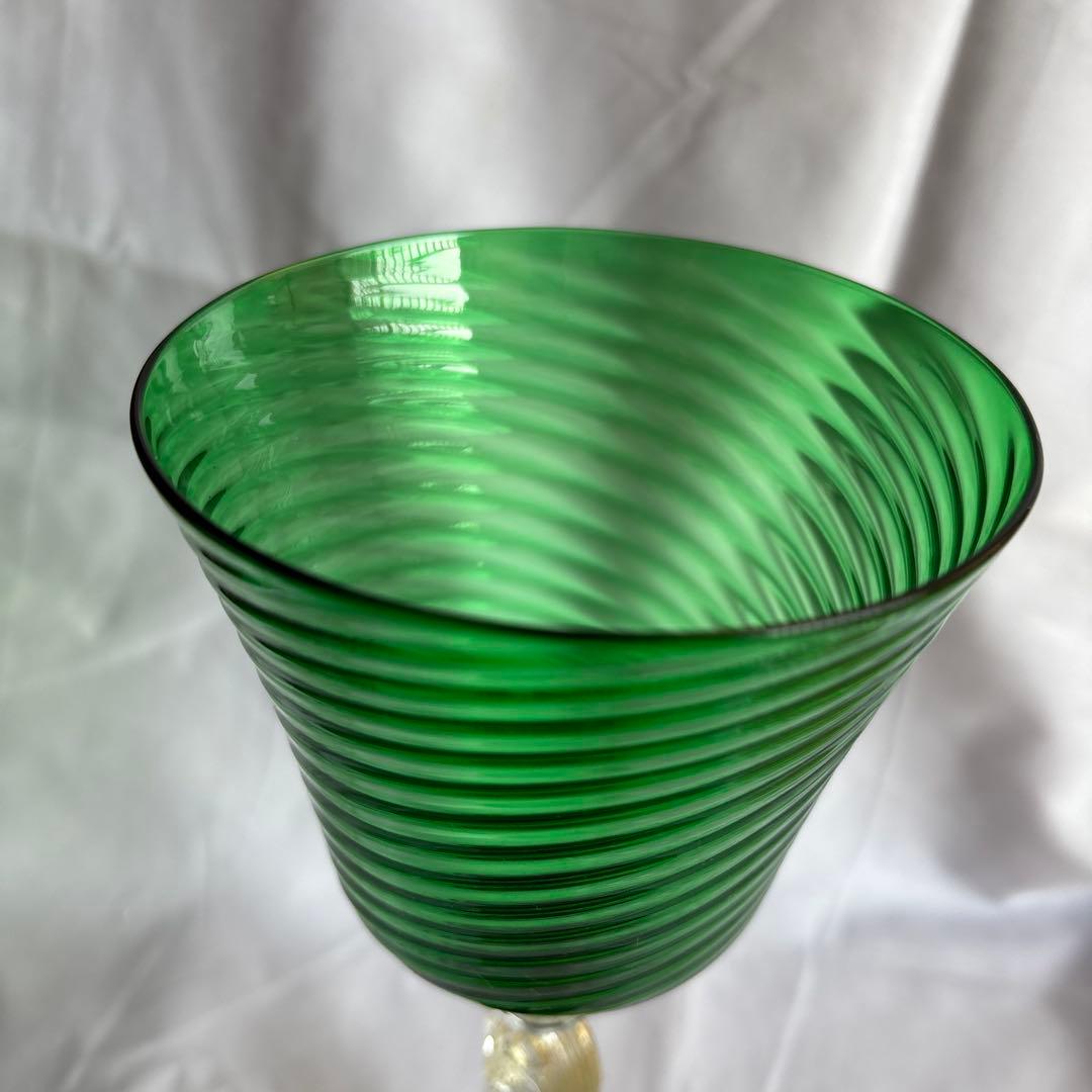 ベネチアグラス ドルフィン グリーン