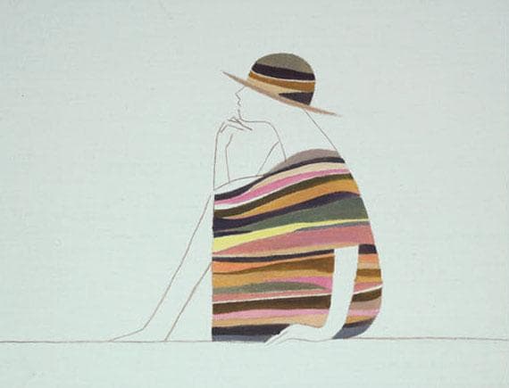 油絵 菅家令子 絵 絵画 インテリア 額付(銀) F3-041214 人物 女性