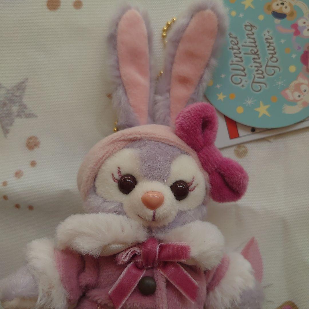 新品ダッフィー & フレンズ ウィンタートゥインクリングタウンぬいぐるみバッチ