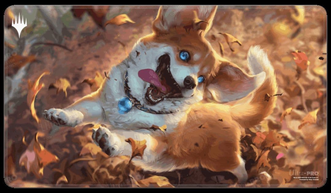 MTG ウルトラプロ社製「溌剌の牧羊犬、フィリア」プレイマット