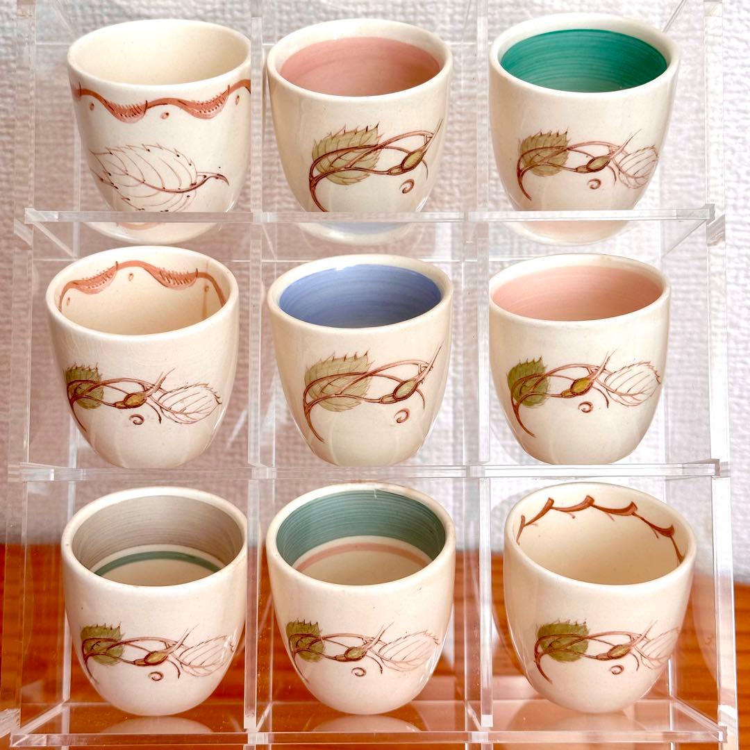 スージークーパー 希少パトリシアローズ エッグカップ 9種類セット