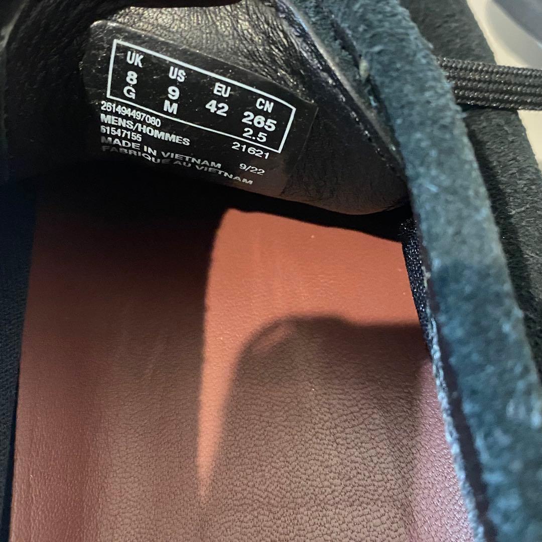 クラークス ワラビー GORE-TEX ブラック Clarks UK8 26.5