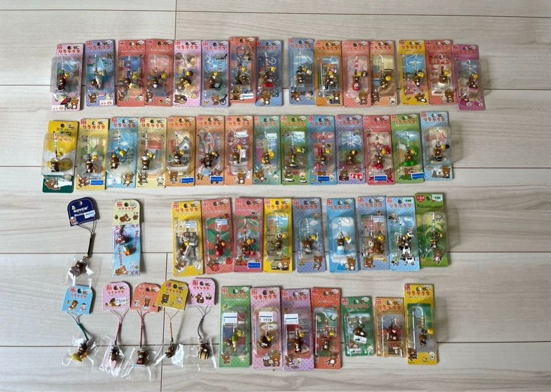 ご当地リラックマ ストラップ だららん夢紀行 まとめ売り