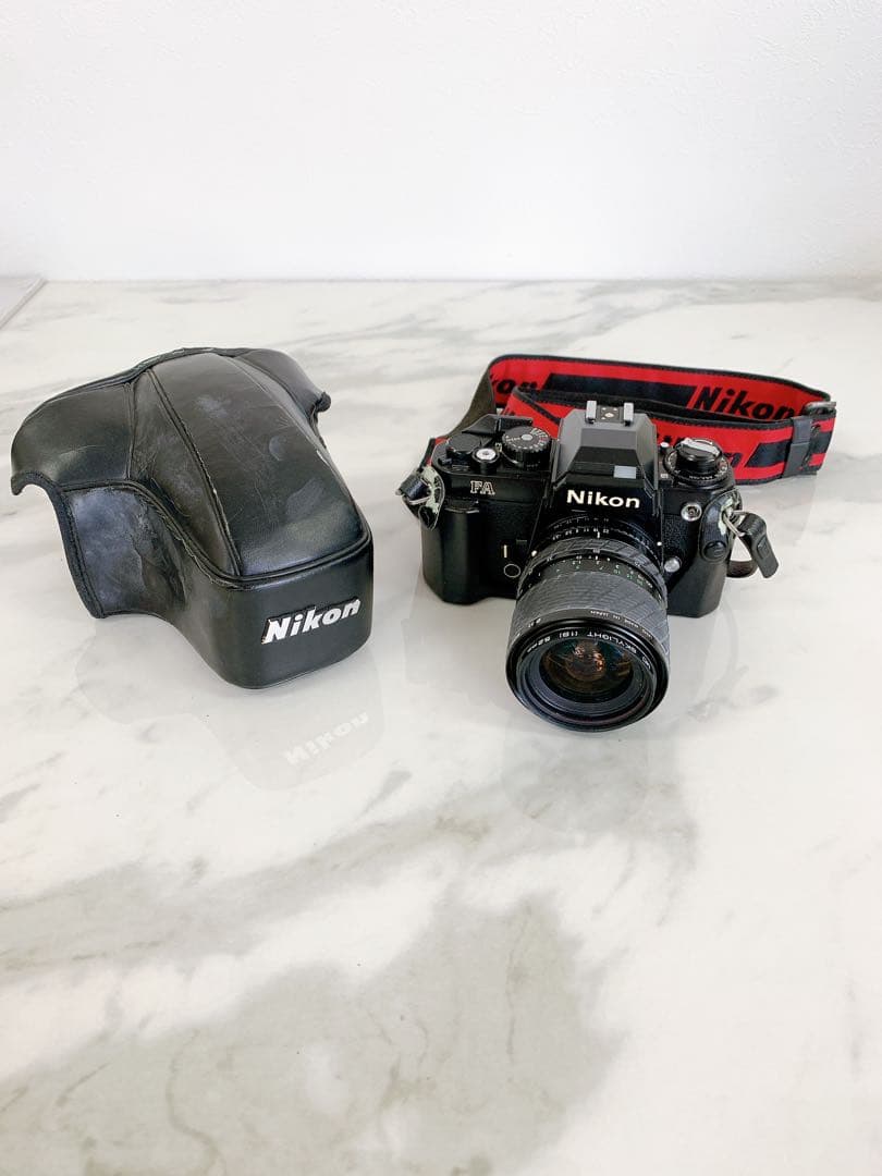 。NIKON FA 本体 フィルムカメラ 一眼レフ　レンズ付き ニコン FA 一眼レフ フィルムカメラ フィルター レンズ付き（ニコン