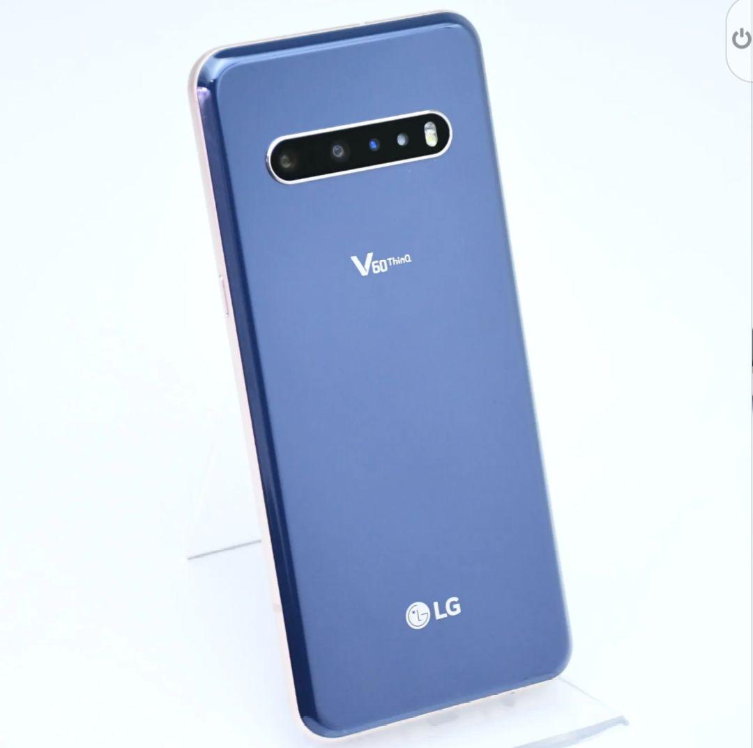 美品】SIMフリー LG V60 ThinQ 5G 本体 A001LG