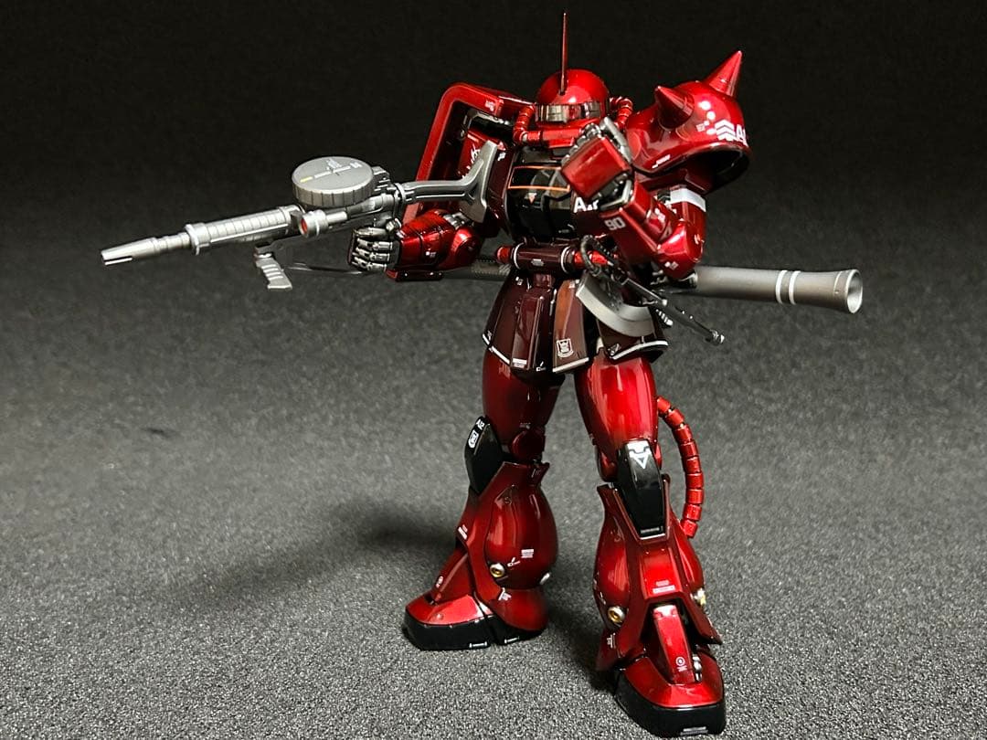 MGシャア専用ザク キャンディーグラデーション全塗装済み完成品