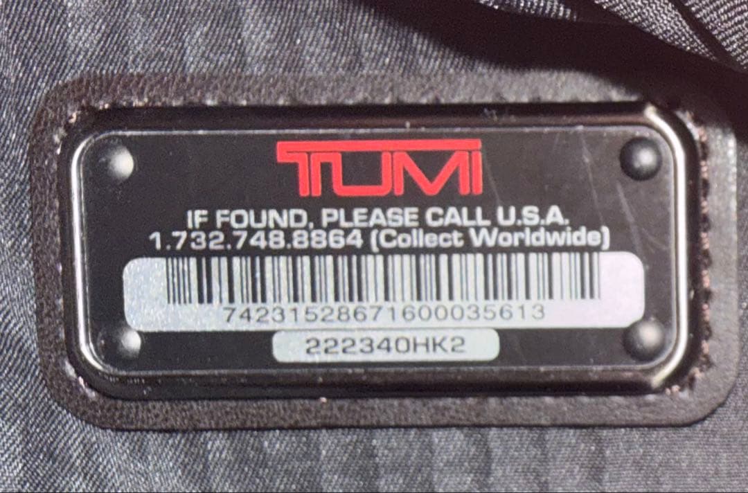 TUMI 2WAY ボストン 222340HK2 ショルダーバッグ