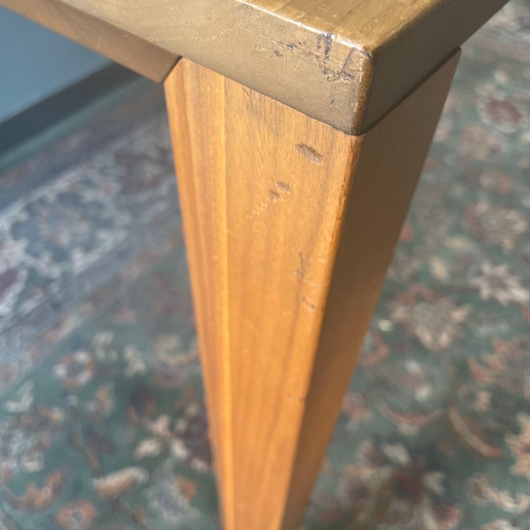 カリモク　天然木　ウォールナット　ダイニングテーブル