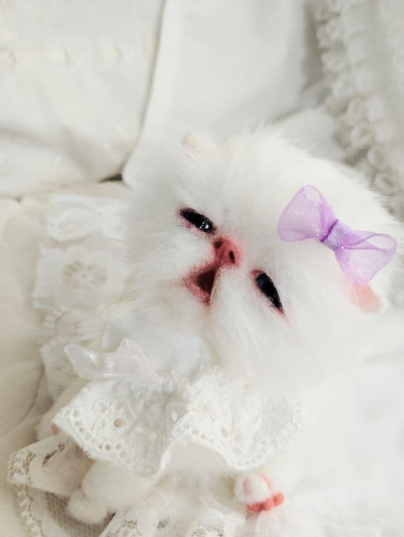 お世話セット♡生後2週間♡子猫ちゃん♡アートドール♡ぬいぐるみ♡