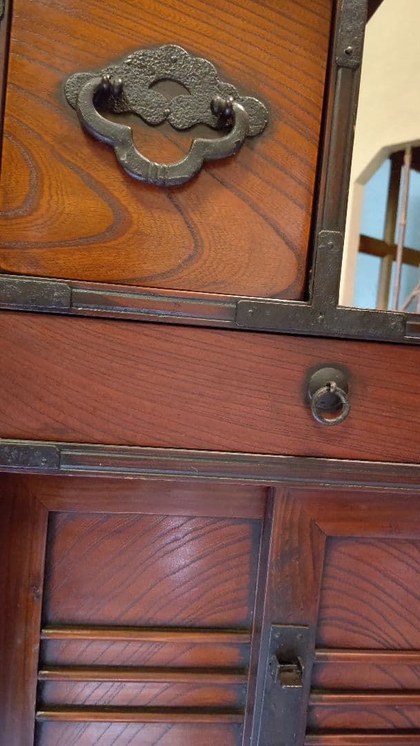 両面箪笥 階段箪笥 階段だんす 階段ダンス 和箪笥 和ダンス 時代家具 民芸