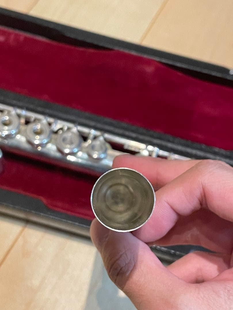 SANKYO フルートArtist RC リングキー　総銀