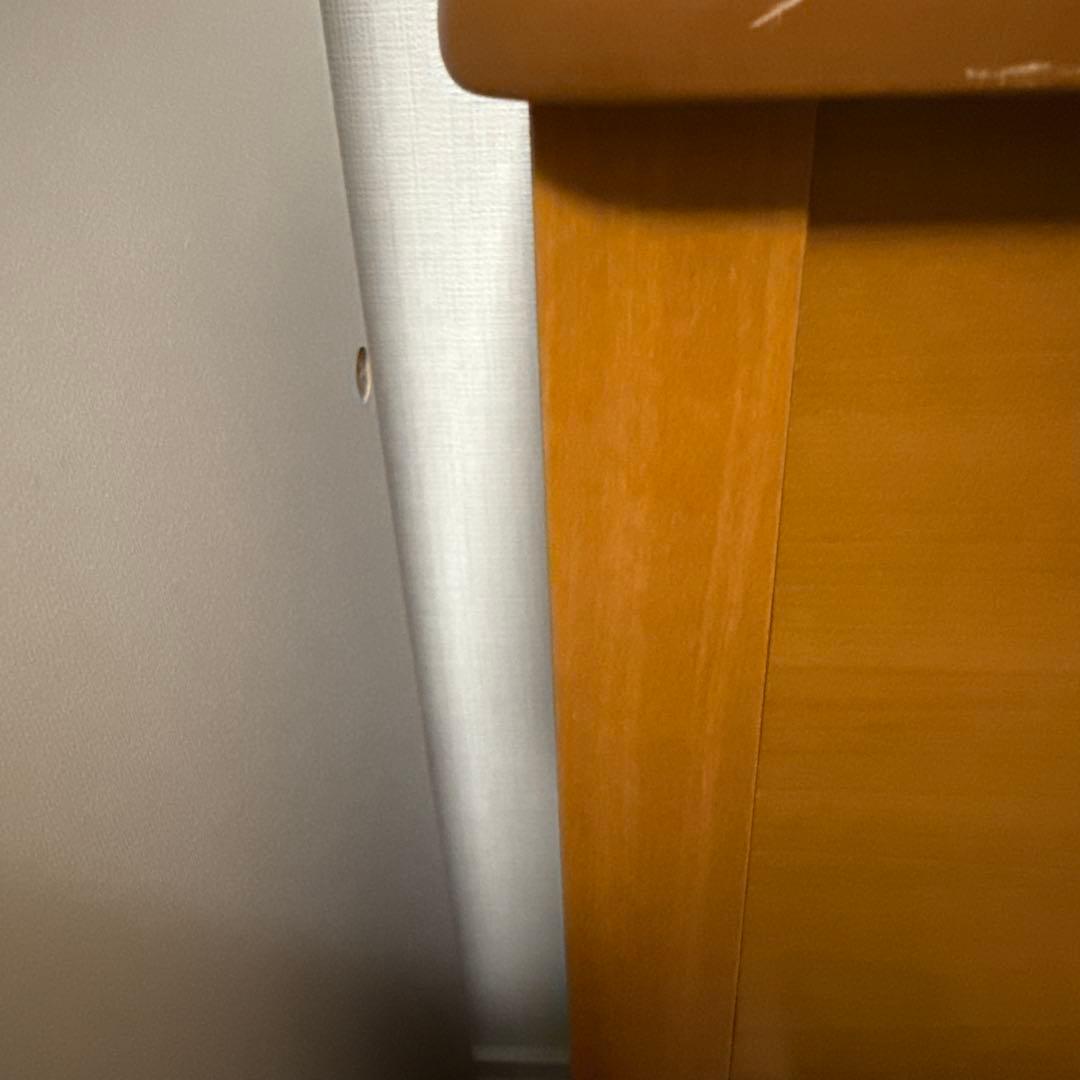 木製シングルベッド 引き出し付き 和風デザイン