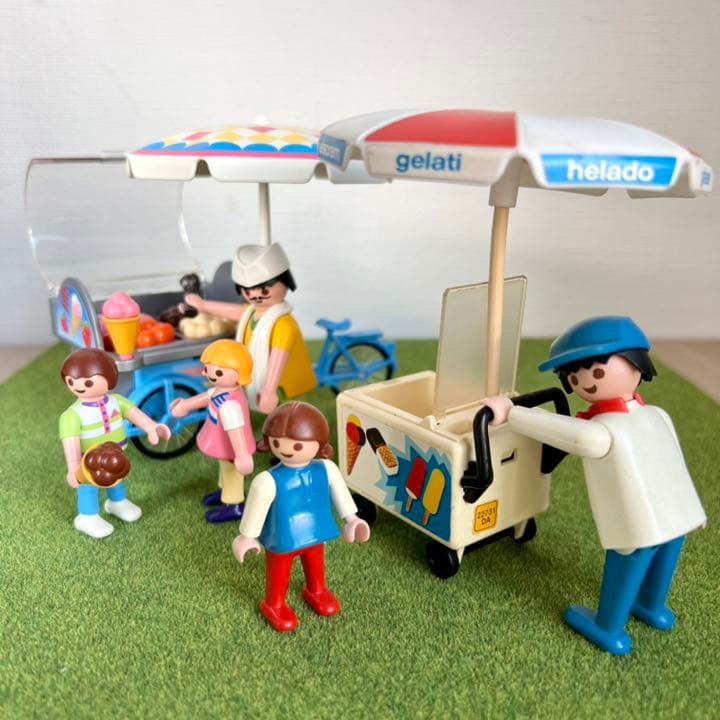 playmobil 3244 & 3563 「アイスクリーム屋」セット - メルカリ